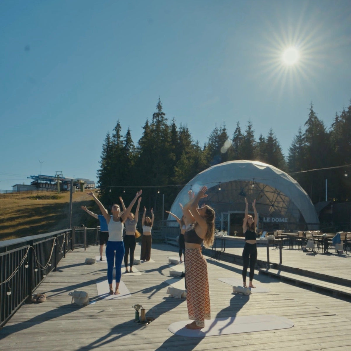 YOGA & BRUNCH ÎN NATURĂ | Duminică | 27 septembrie 2026 | ora 10:30 | Mărișel, Le Dome